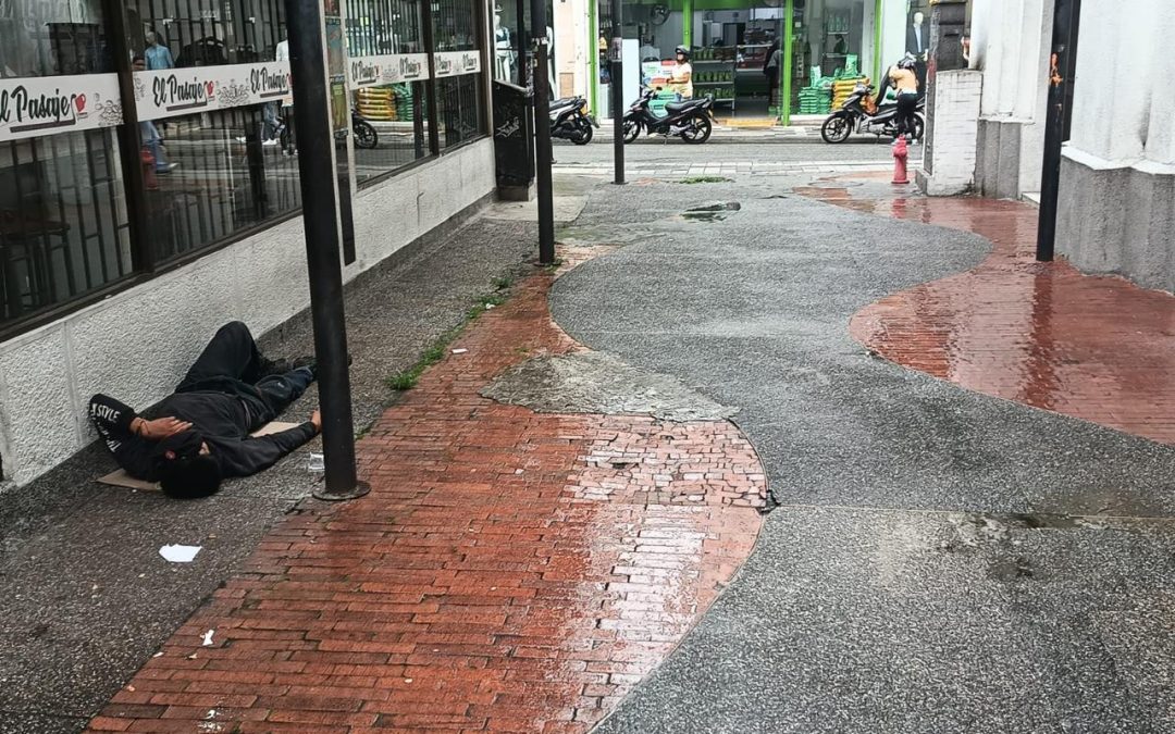 Centro de Armenia: abandono, mugre e inseguridad