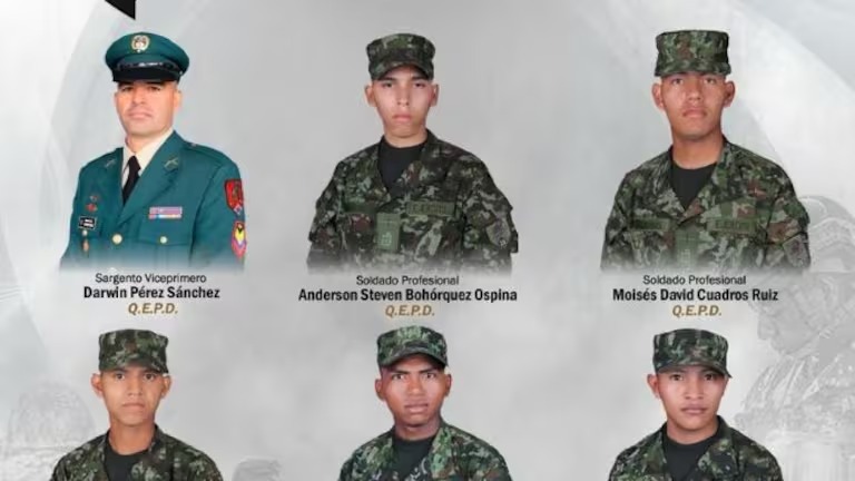 Indignación nacional por los soldados asesinados.