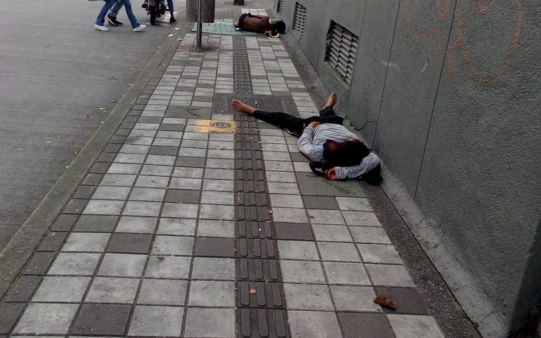 Habitantes de calle siguen llegando a Armenia